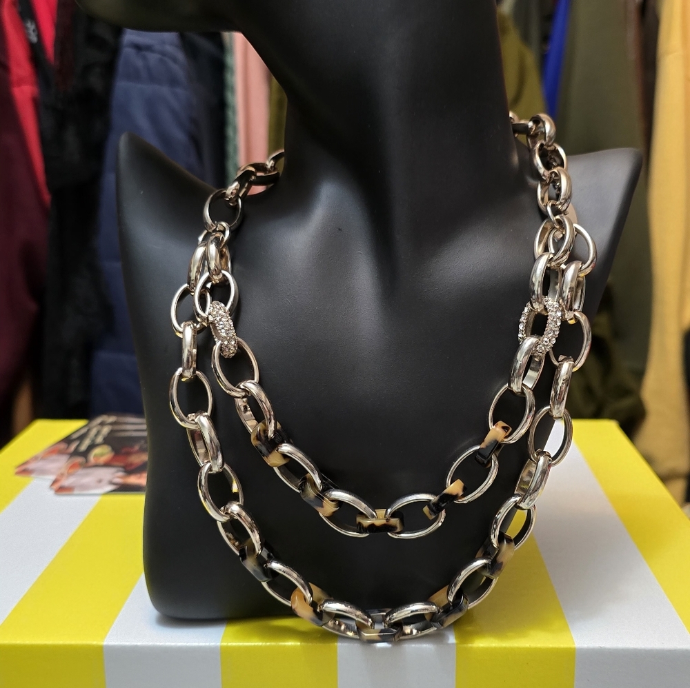 Nygard Silver Tone Chain Necklace